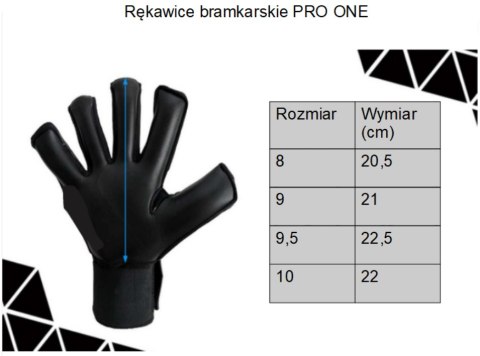 Rękawice bramkarskie PRO ONE Rozm. 10