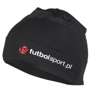 Czapka treningowa futbolsport czarna