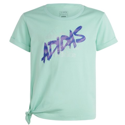 Koszulka adidas Dance Knotted Tee girls Jr HR5817