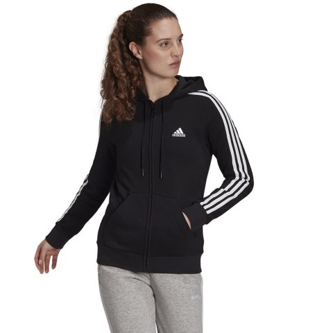 Bluza adidas 3 Stripes FL Full-Zip Hoodie GM5567