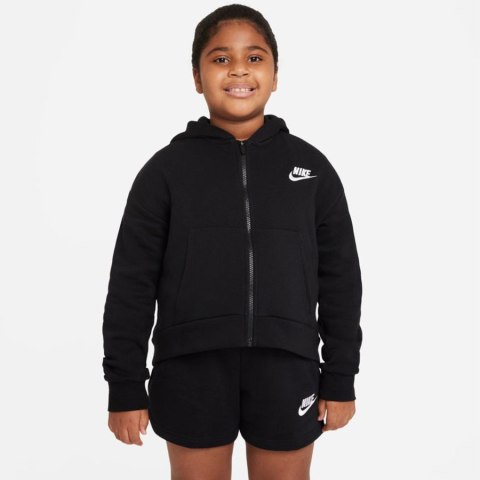 Bluza Nike Sportswear Club Fleece girls DC7118 010