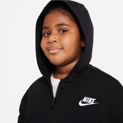 Bluza Nike Sportswear Club Fleece girls DC7118 010