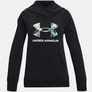 Bluza UA Girl's Rival Logo Hoodie 1366399 001