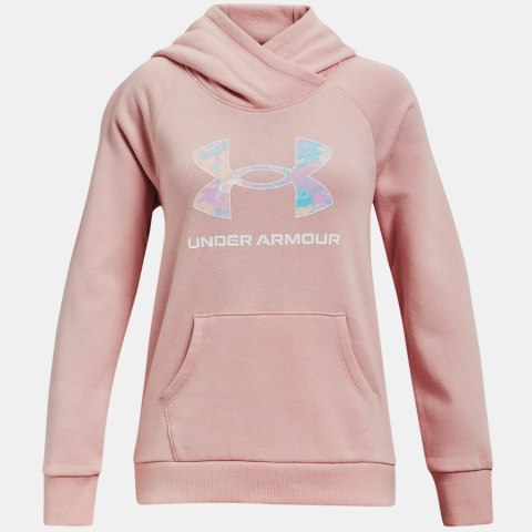 Bluza UA Girl's Rival Logo Hoodie 1366399 676